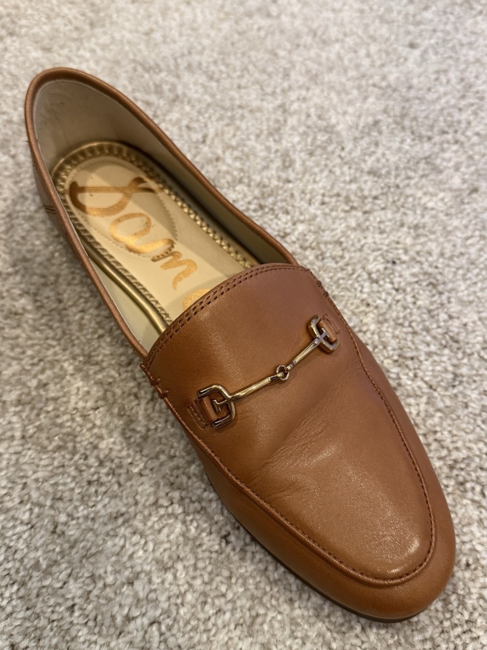 Sam Edelman Loraine Bit Loafer Brown Flats